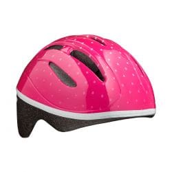 Lazer hjelm Bob+-52cm Pink dots - Cykelhjelm