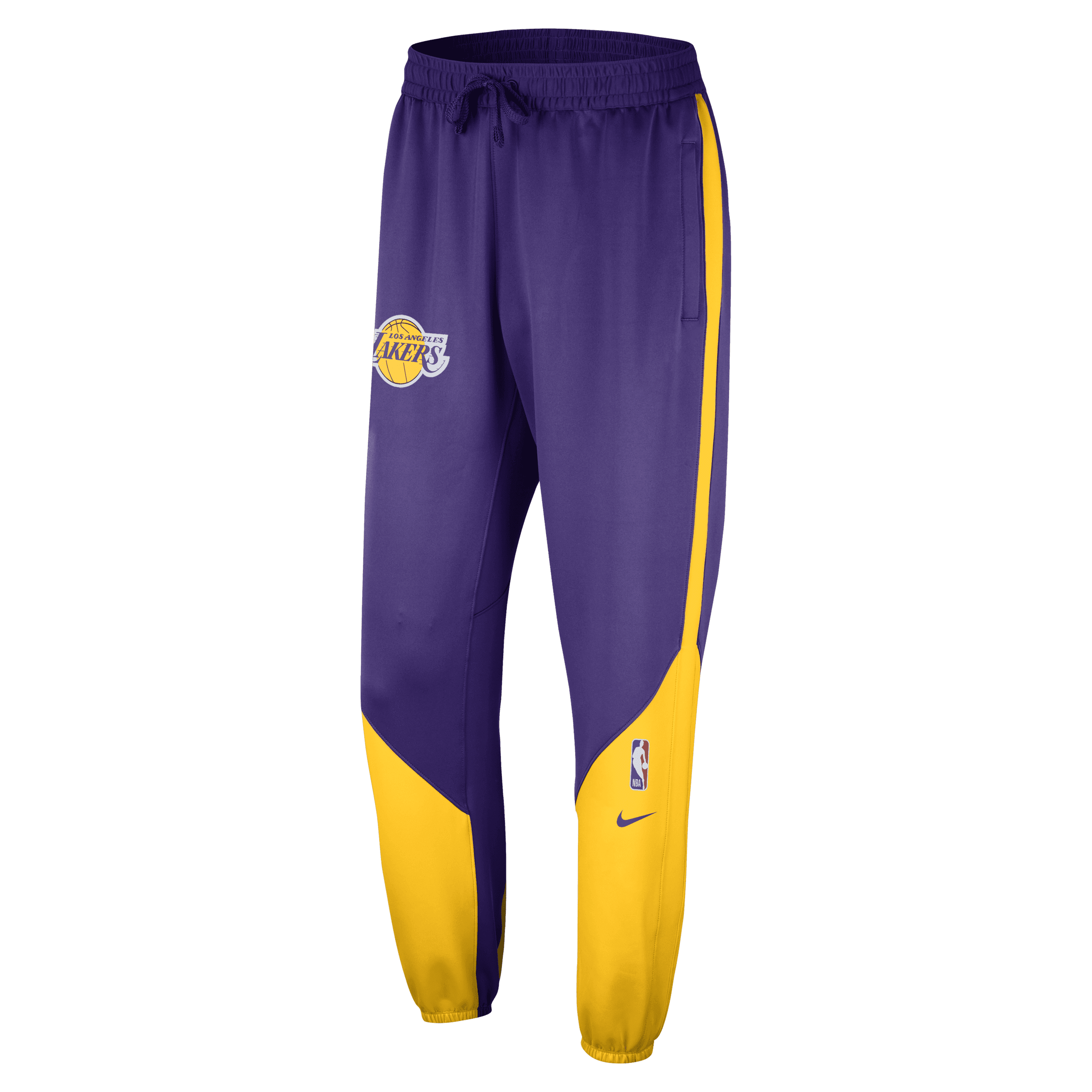 Los Angeles Lakers Showtime Nike Dri-FIT NBA-bukser til mænd - lilla