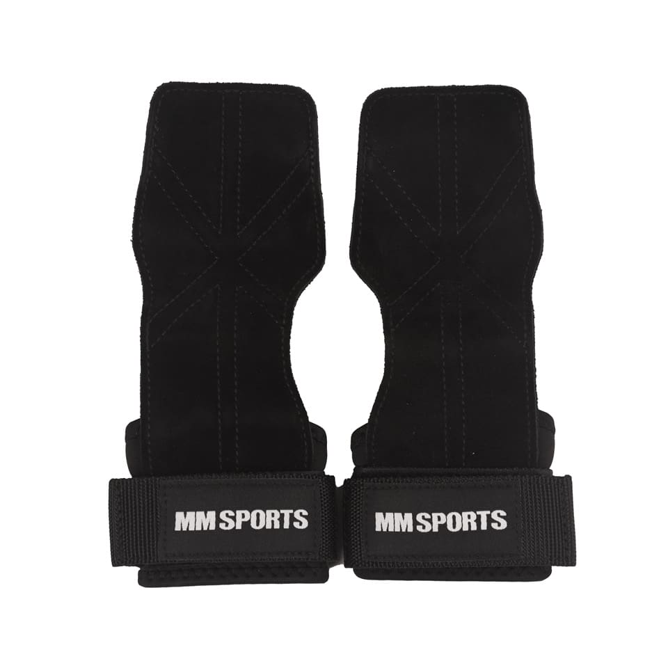 MM Sports Cowhide Grips - Black