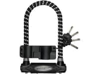 MasterLock MASTERLOCK 8195 U-LOCK 13mm 110mm 210mm nøgle gummibelagt cykellås med reflekssortering - MRL-8195EURDPROREF