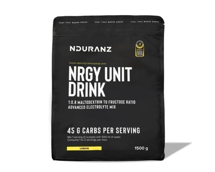 Nduranz Nrgy Unit Drink - 1500 g Hvid - Energi-pulver