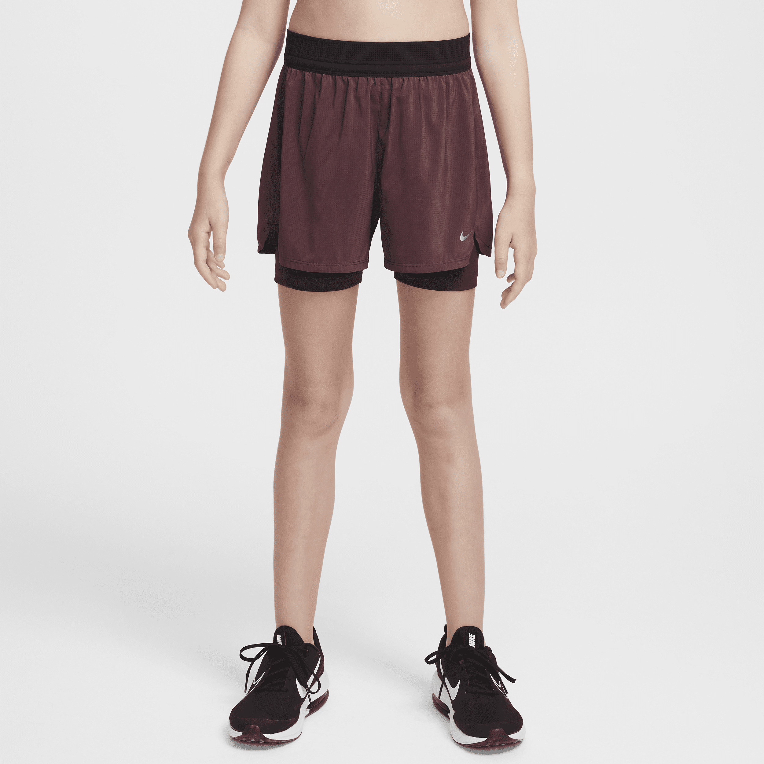 Nike Dri-FIT ADV-shorts til større børn (piger) - rød