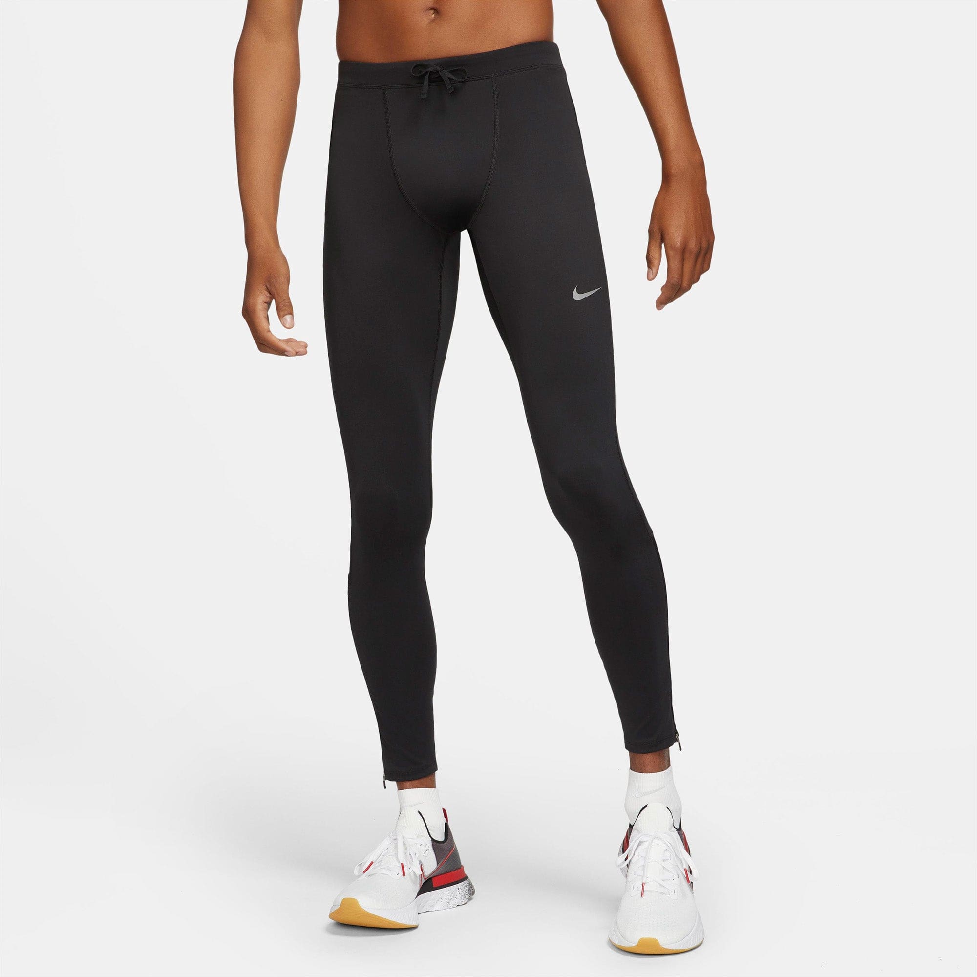 Nike Drifit Challenger Tights Herre Sort