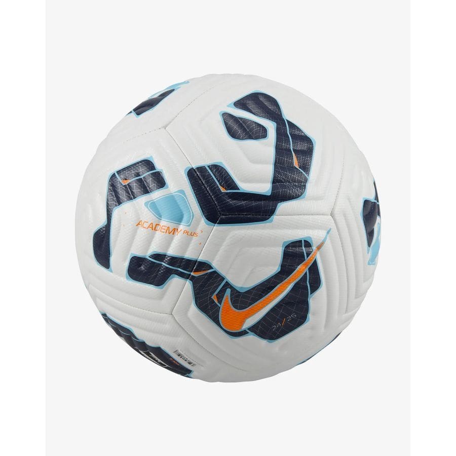 Nike Fodbold Academy Plus - Hvid/Blå/Orange,Ball SZ. 4