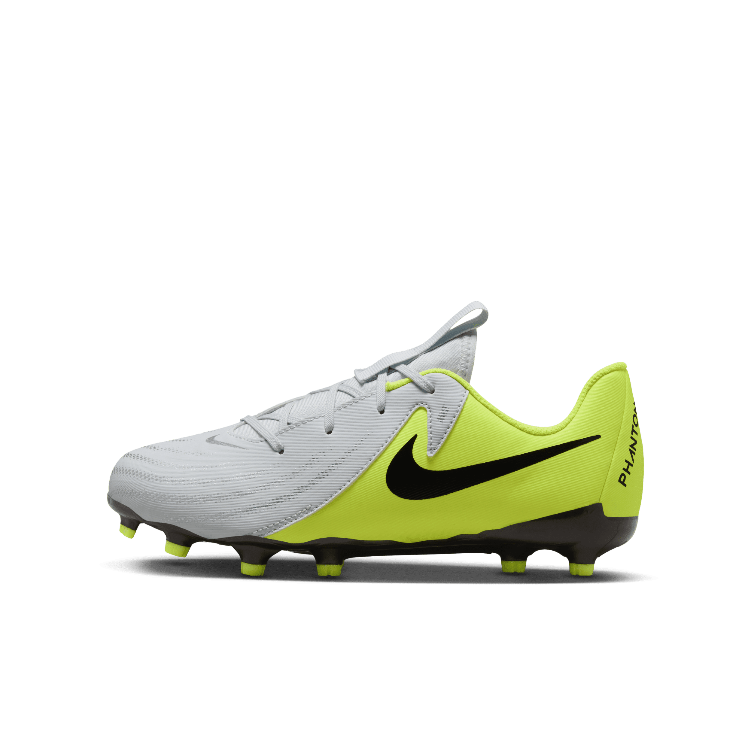 Nike Jr. Phantom GX 2 Academy MG Low-Top-fodboldstøvler til mindre/større børn - grå