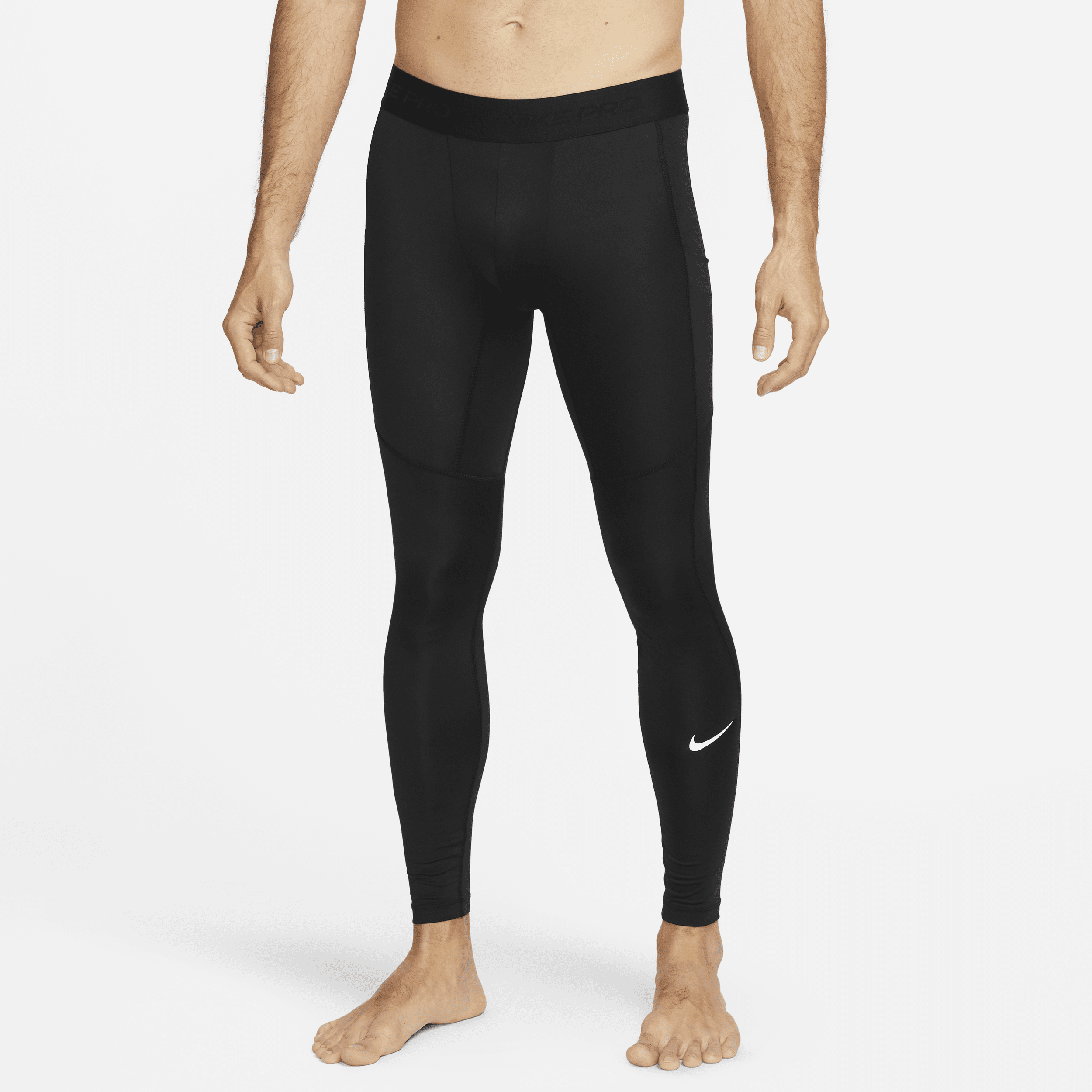 Nike Pro Dri-FIT-fitnesstights til mænd - sort