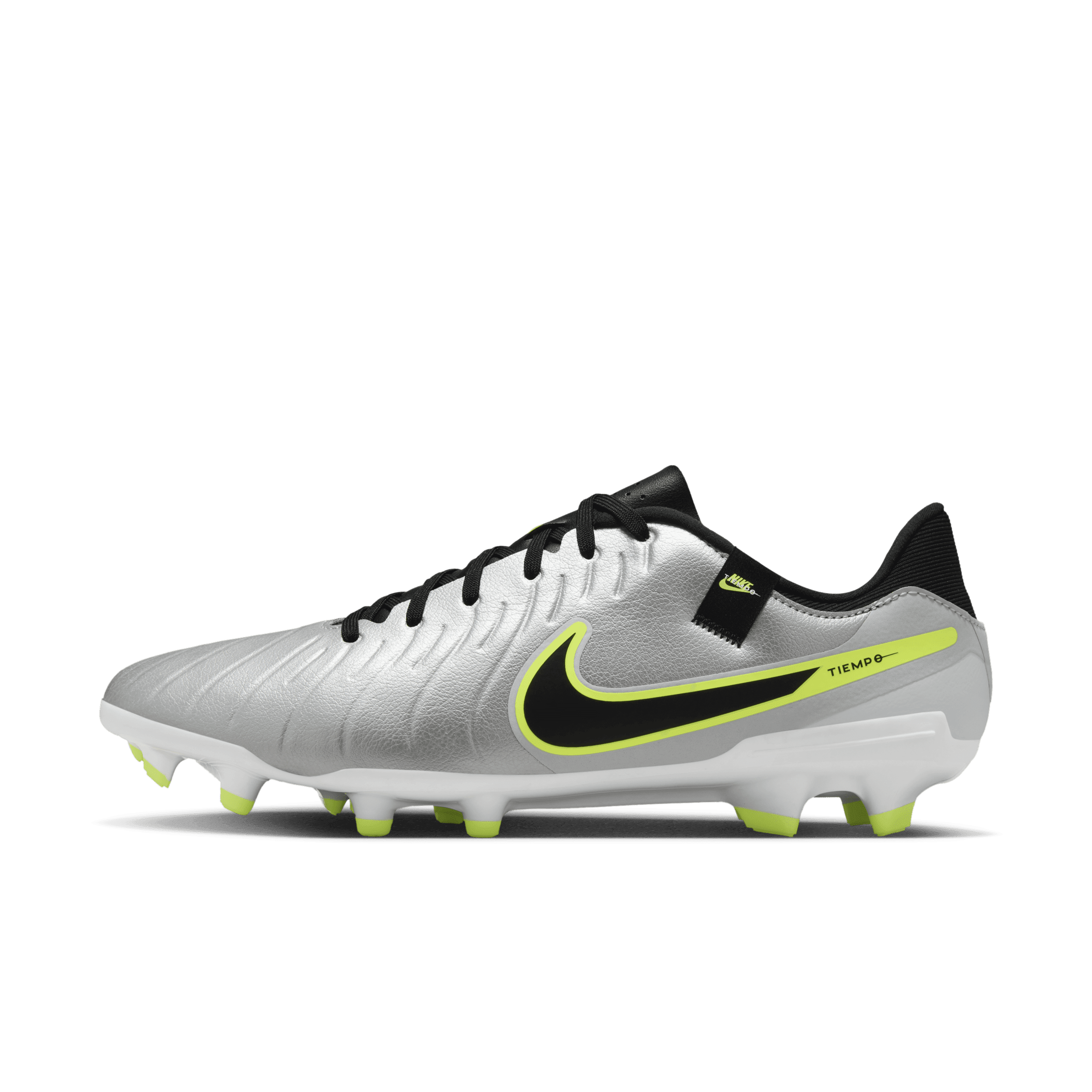 Nike Tiempo Legend 10 Academy Low Top-fodboldstøvler til flere typer underlag - grå