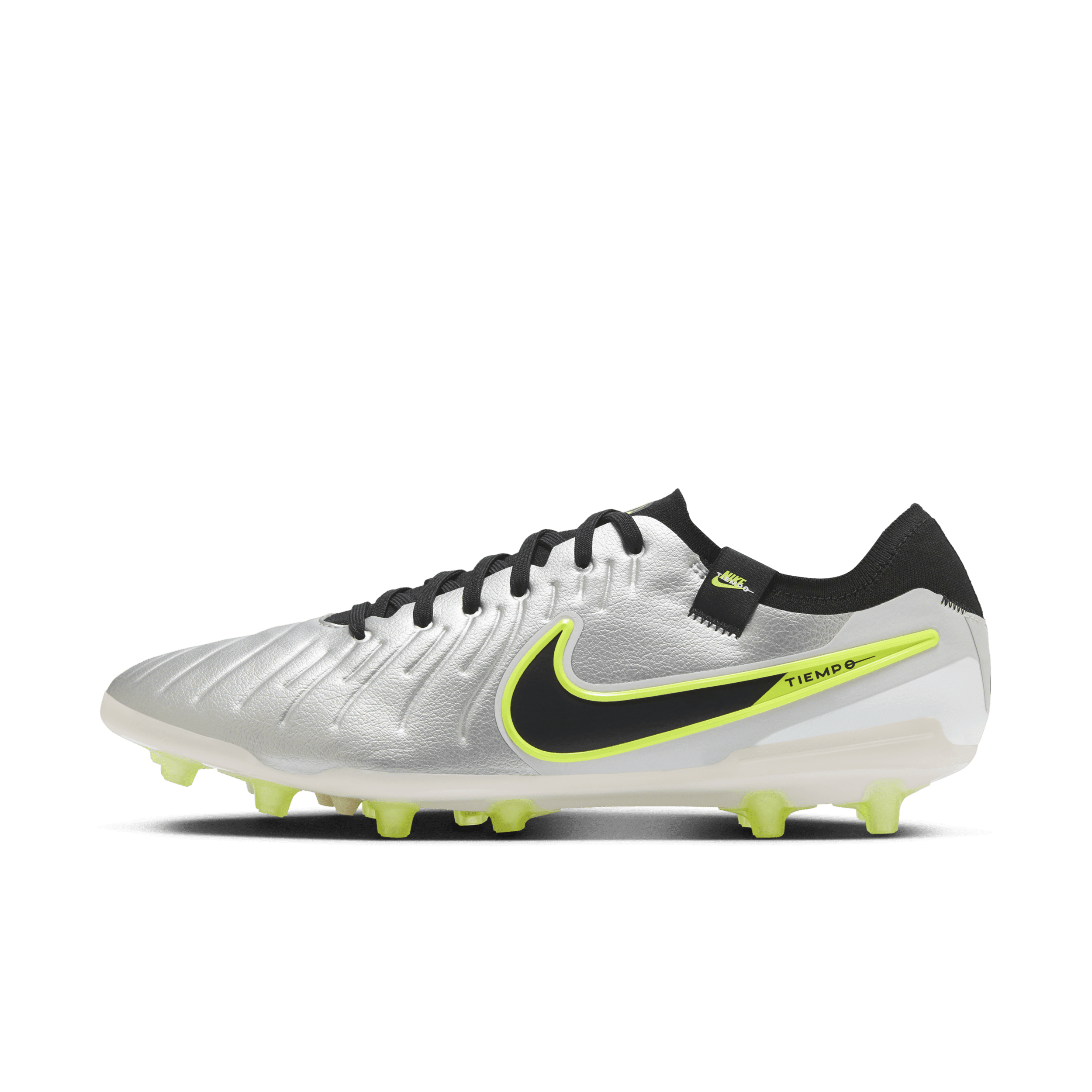 Nike Tiempo Legend 10 Pro Artificial-fodboldstøvle (low-top) til kunstgræs - grå