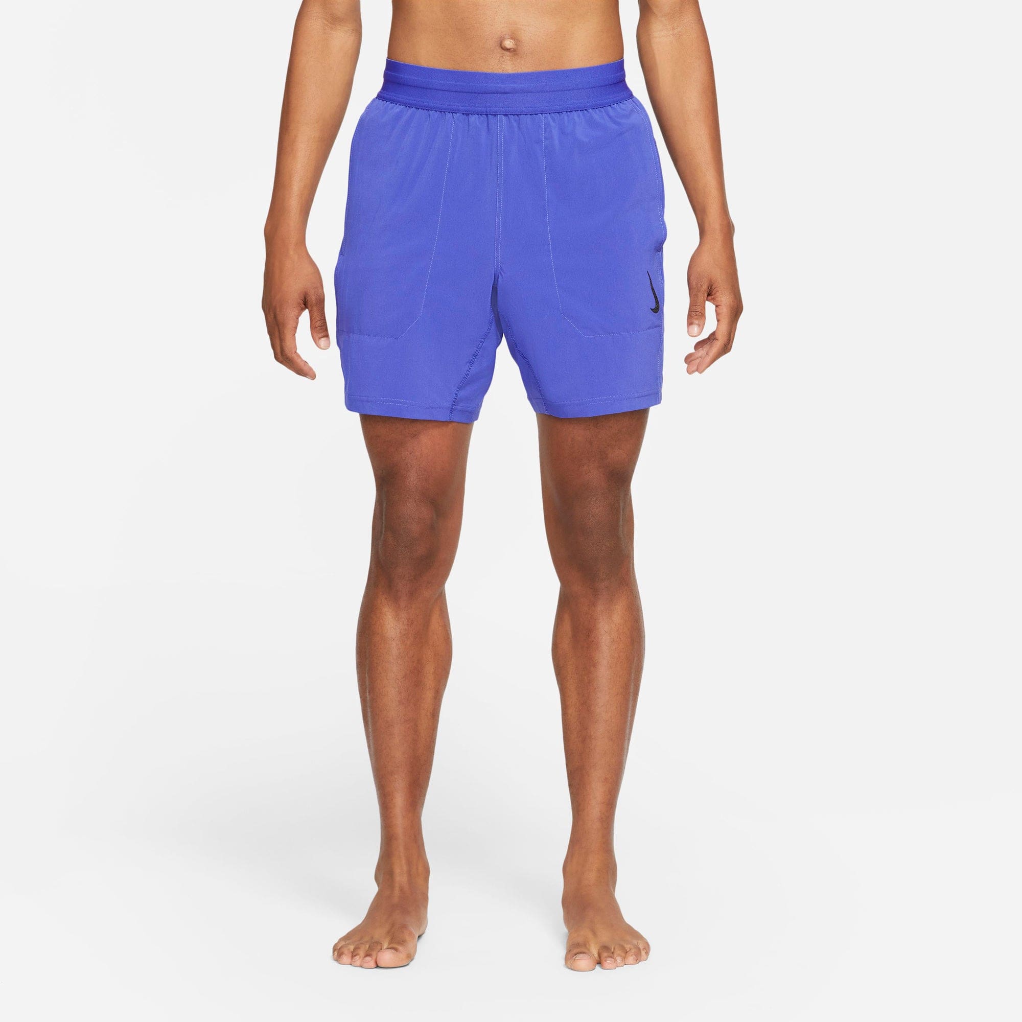 Nike Yoga Drifit Shorts HerreBlå