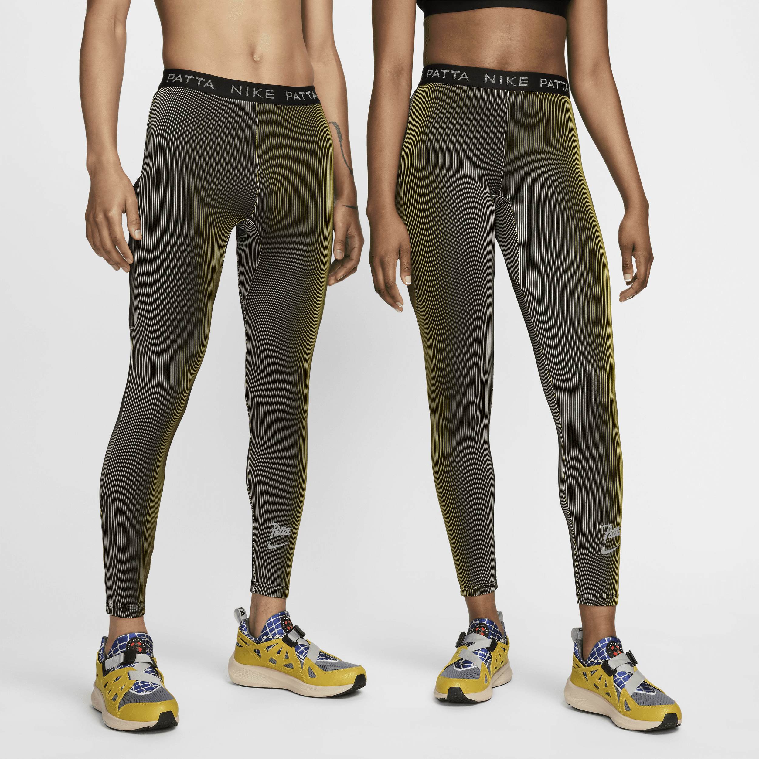 Nike x Patta Running Team-leggings til mænd - brun