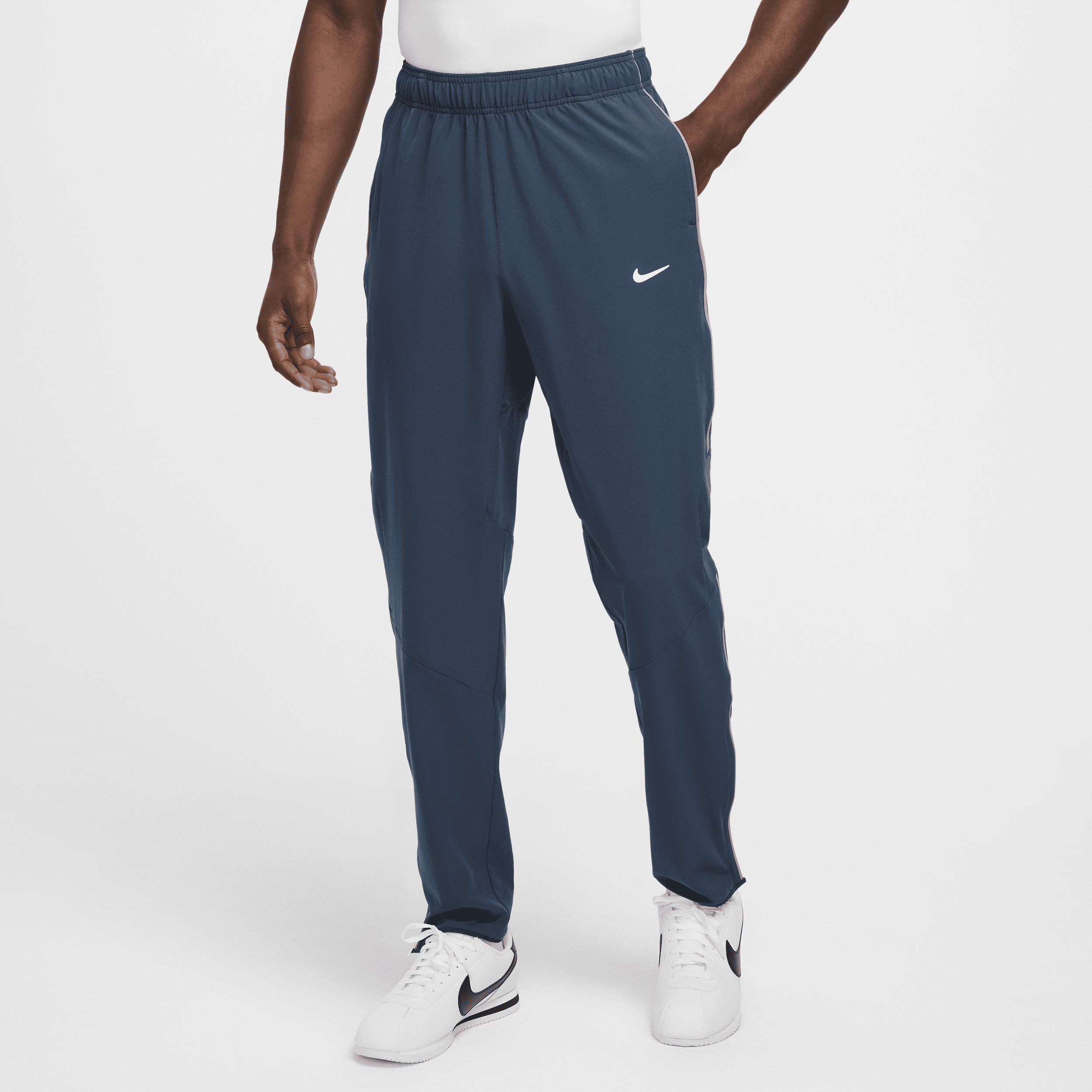 NikeCourt Advantage Dri-FIT-tennisbukser til mænd - blå