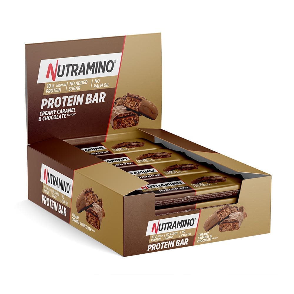 Nutramino Protein Bar - Creamy Caramel & Chocolate (12x55g)