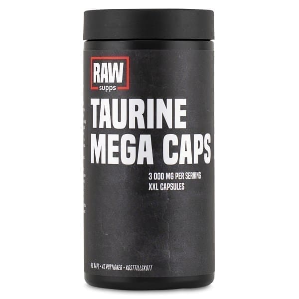 RAW Taurine Mega Caps, 90 kaps