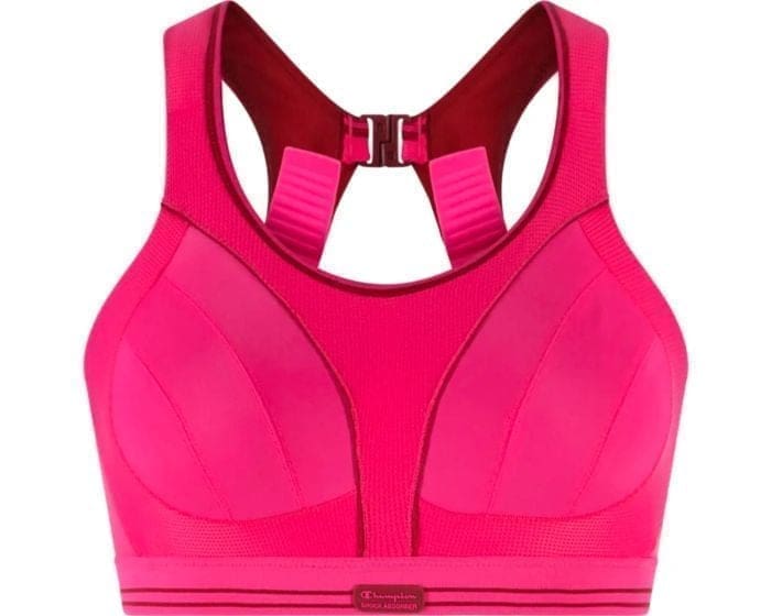 Shock Absorber Ultimate Run Bra 70B - Pink Sports-BH med Reflekser & Ekstrem Støtte