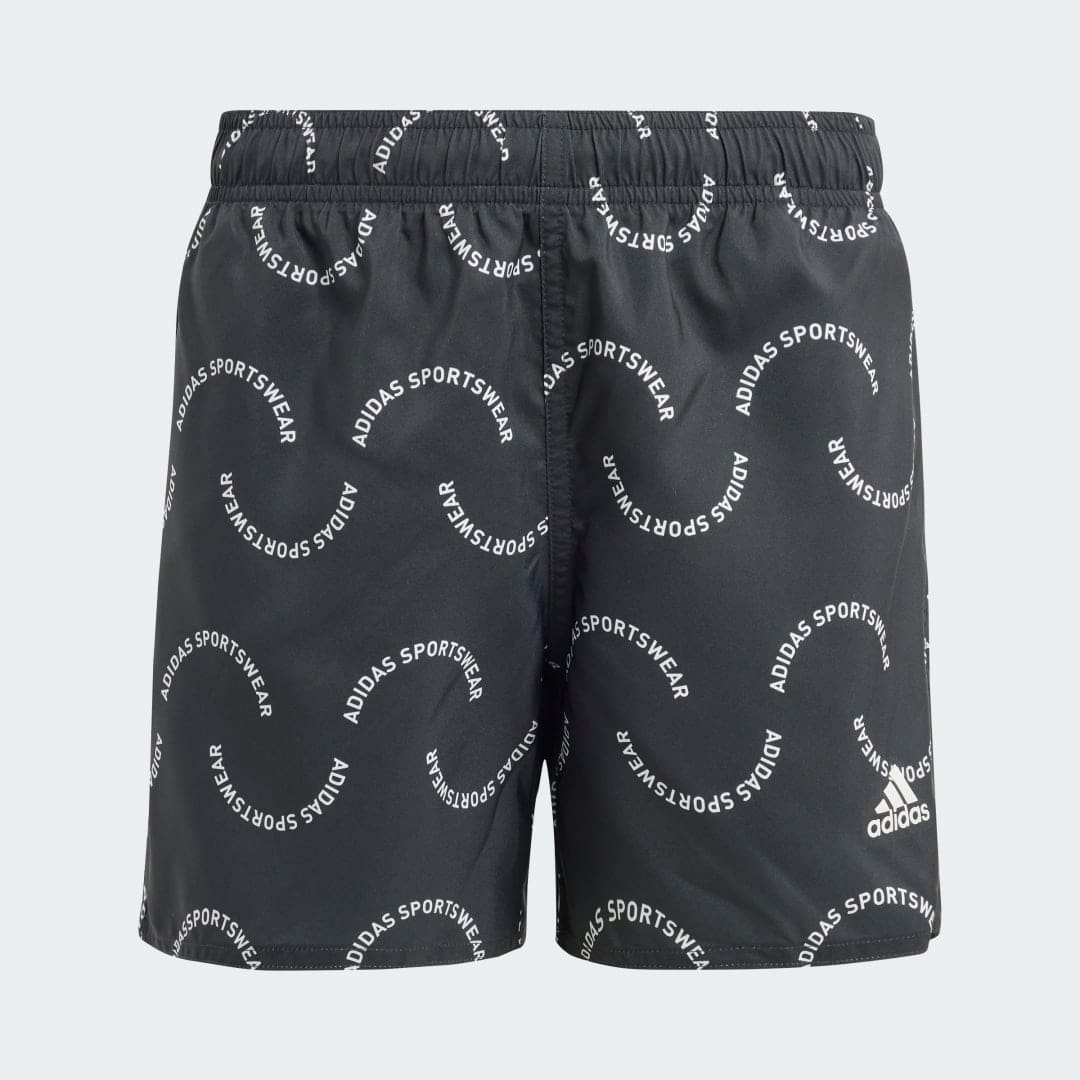 Sportswear Wave Print CLX Kids badeshorts