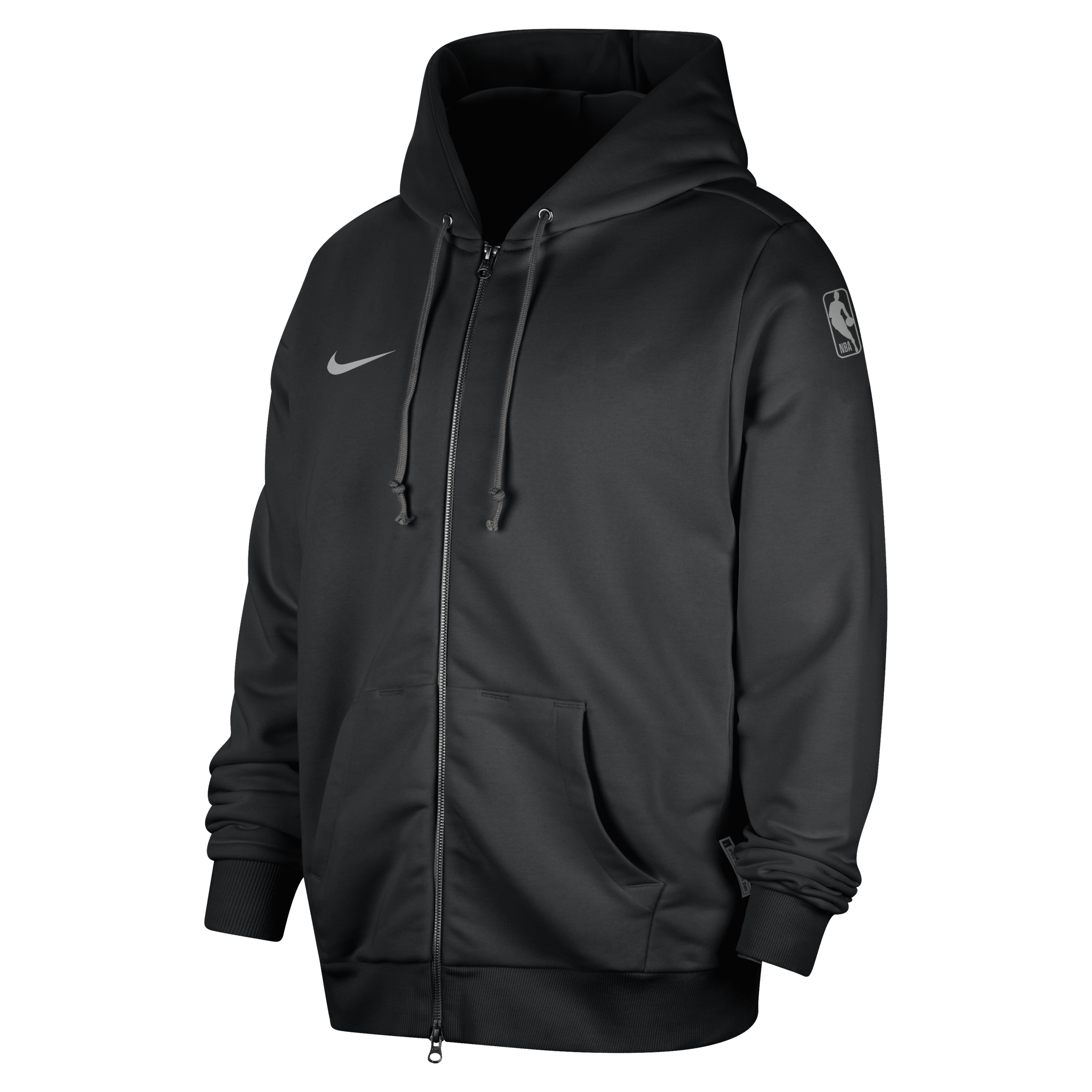 Team 31 Standard Issue Nike Dri-FIT NBA-hættetrøje med lynlås til mænd - sort