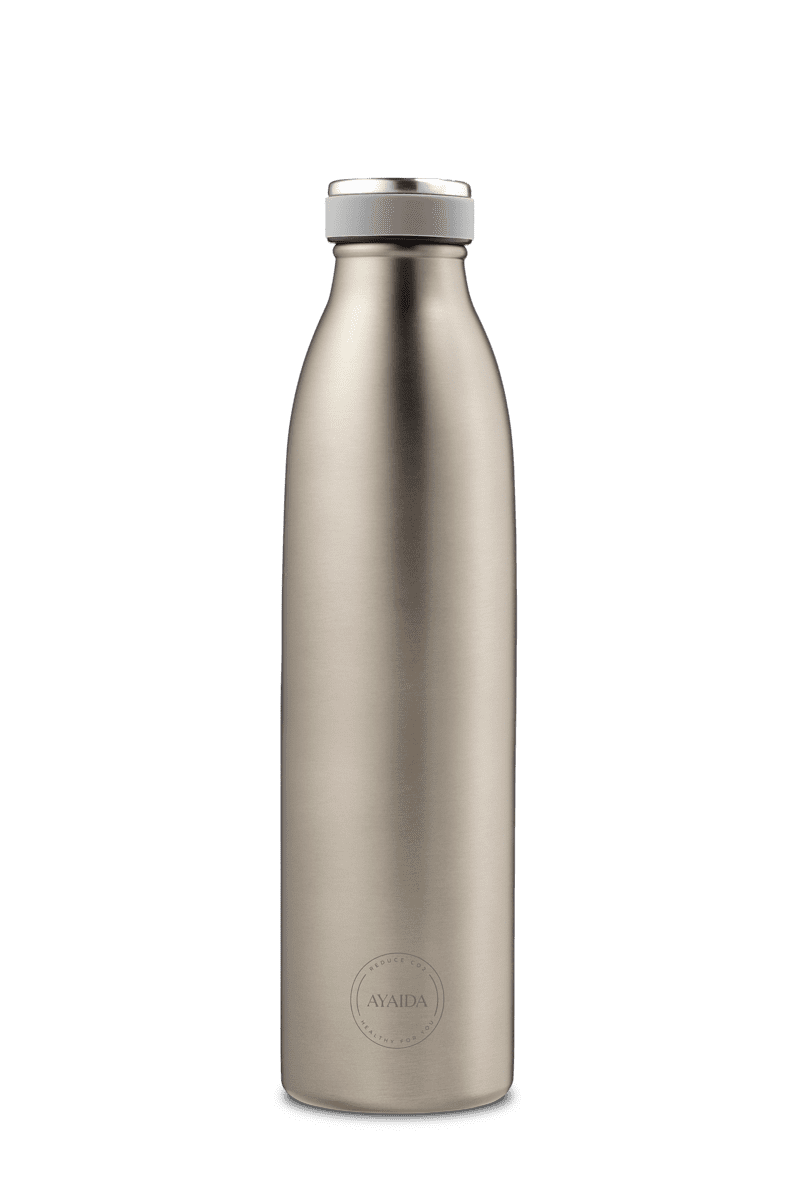 Termo drikkedunk i rustfrit stål - 750 ml. - Cool Grey