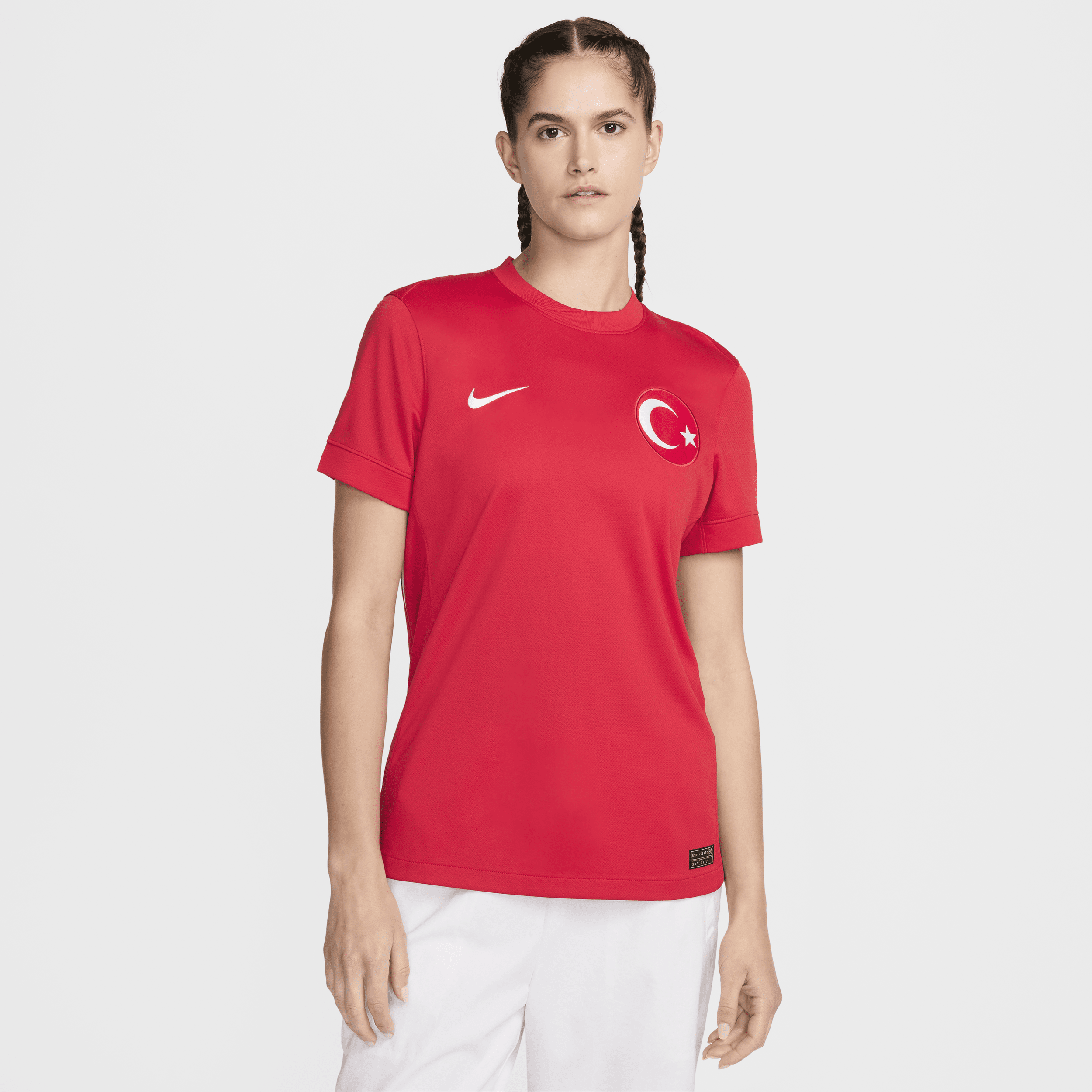 Tyrkiet 2024/25 Stadium Away Nike Dri-FIT Replica-fodboldtrøje til kvinder - rød